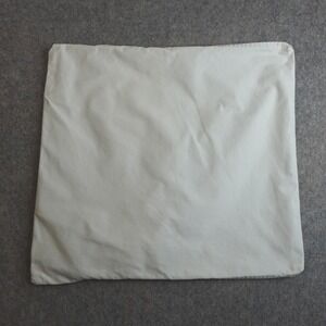 Banana Republic Home Pillow Sham 24x22 White Cotton Twill Minimalist Coastal